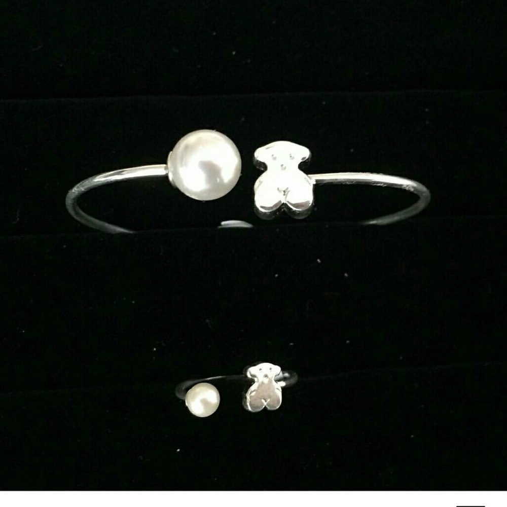 New bracelet  set with ring real silver 925